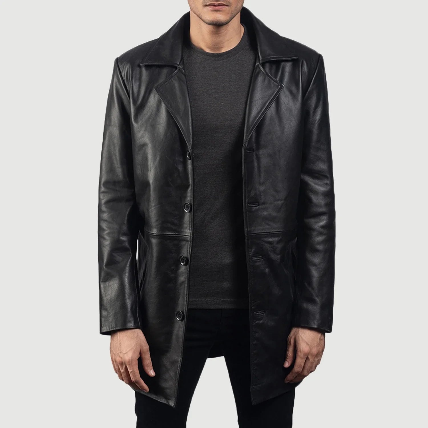 Men s Leather Coats Buy Leather Coats For Men in Belgium. The Jacket Maker